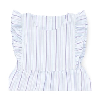 Foto 3 | Vestido Coqueta Para Niña De Poliéster Multi Con Rayas.