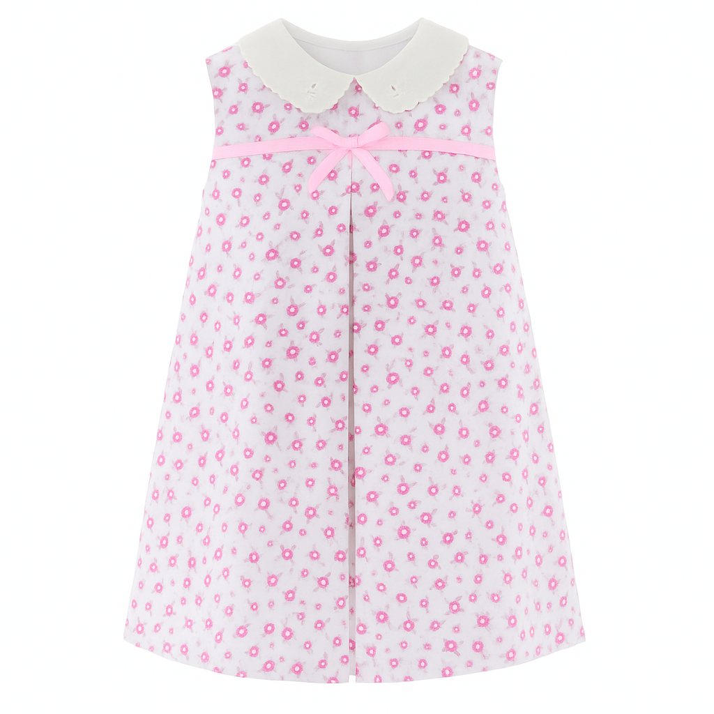 Foto 2 pulgar | Vestido Para Niña Chicos Olé 3710 Rosa Sin Manga
