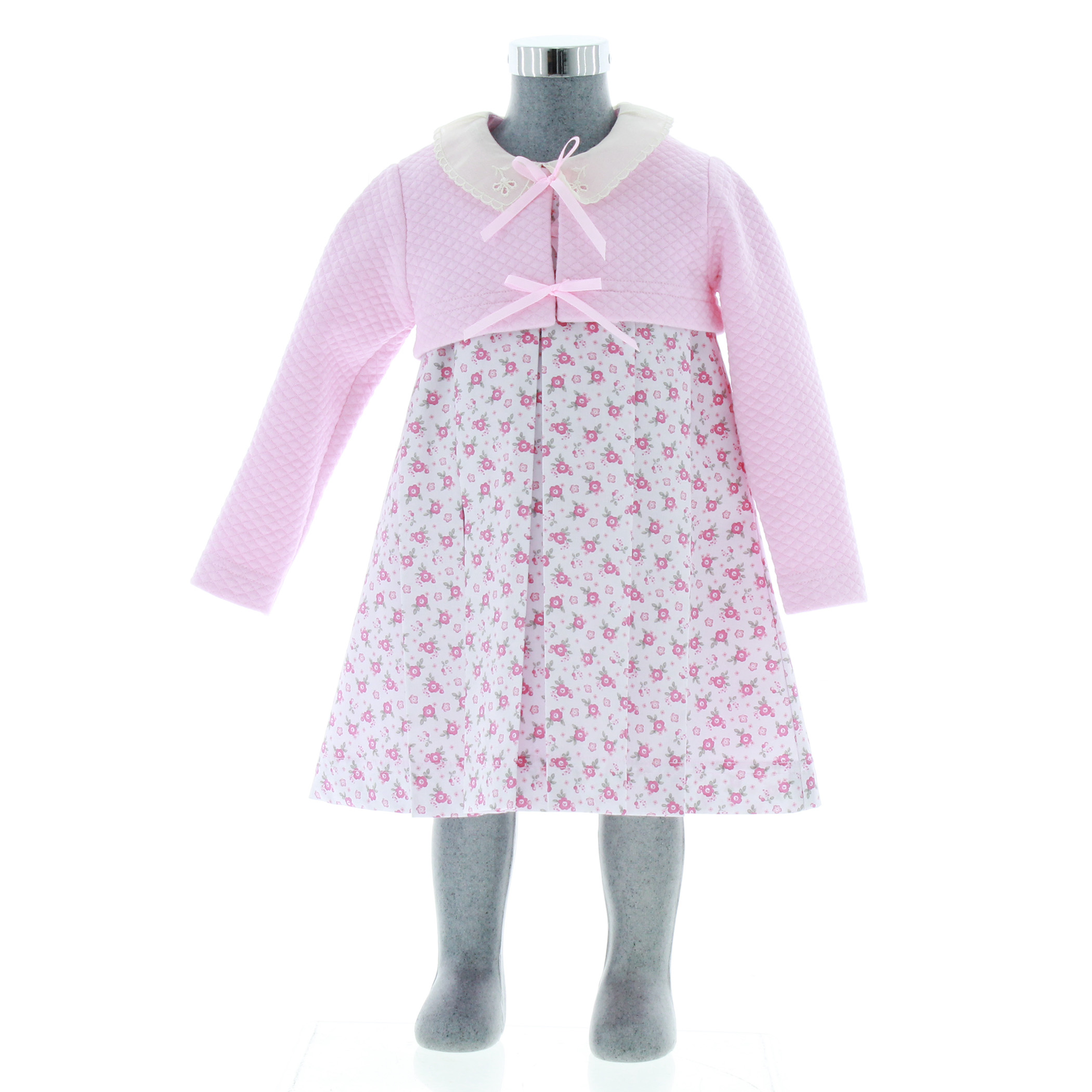 Foto 4 pulgar | Vestido Para Niña Chicos Olé 3710 Rosa Sin Manga