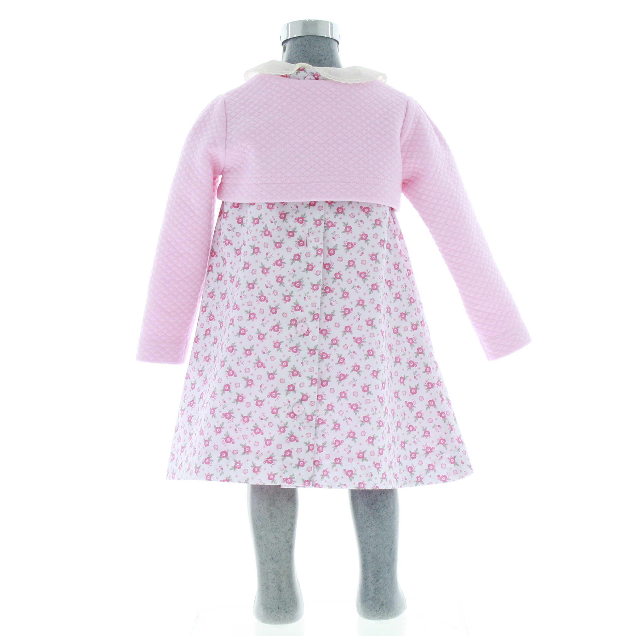 Foto 6 pulgar | Vestido Para Niña Chicos Olé 3710 Rosa Sin Manga