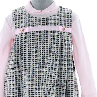 Foto 4 | Vestido Para Niña Chicos Olé 3698 Rosa Manga Larga