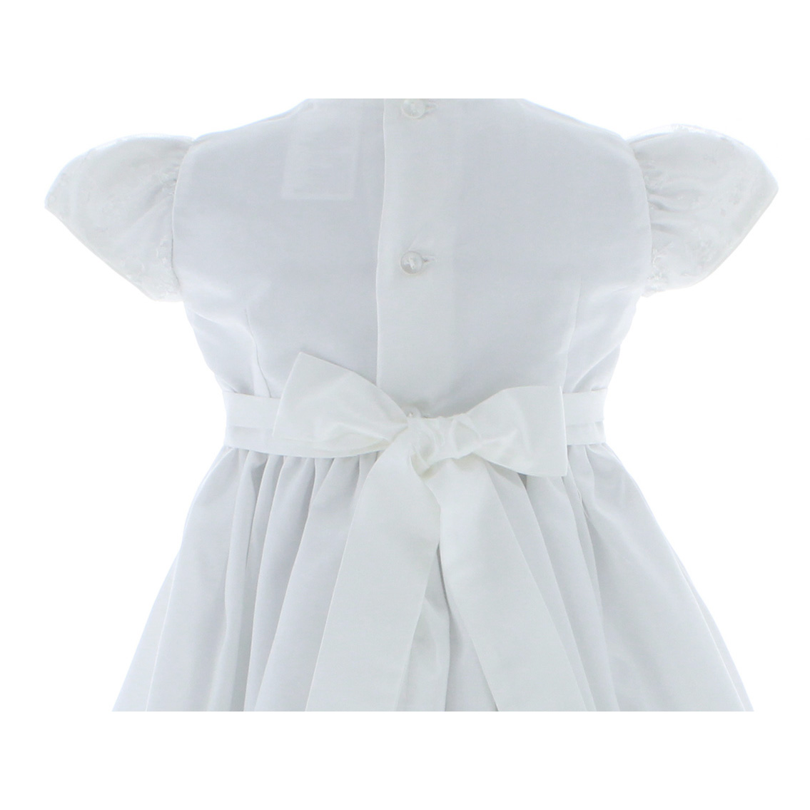 Foto 6 pulgar | Vestido Para Niña Bautizo Chicos Olé 2828 Blanco Elegante
