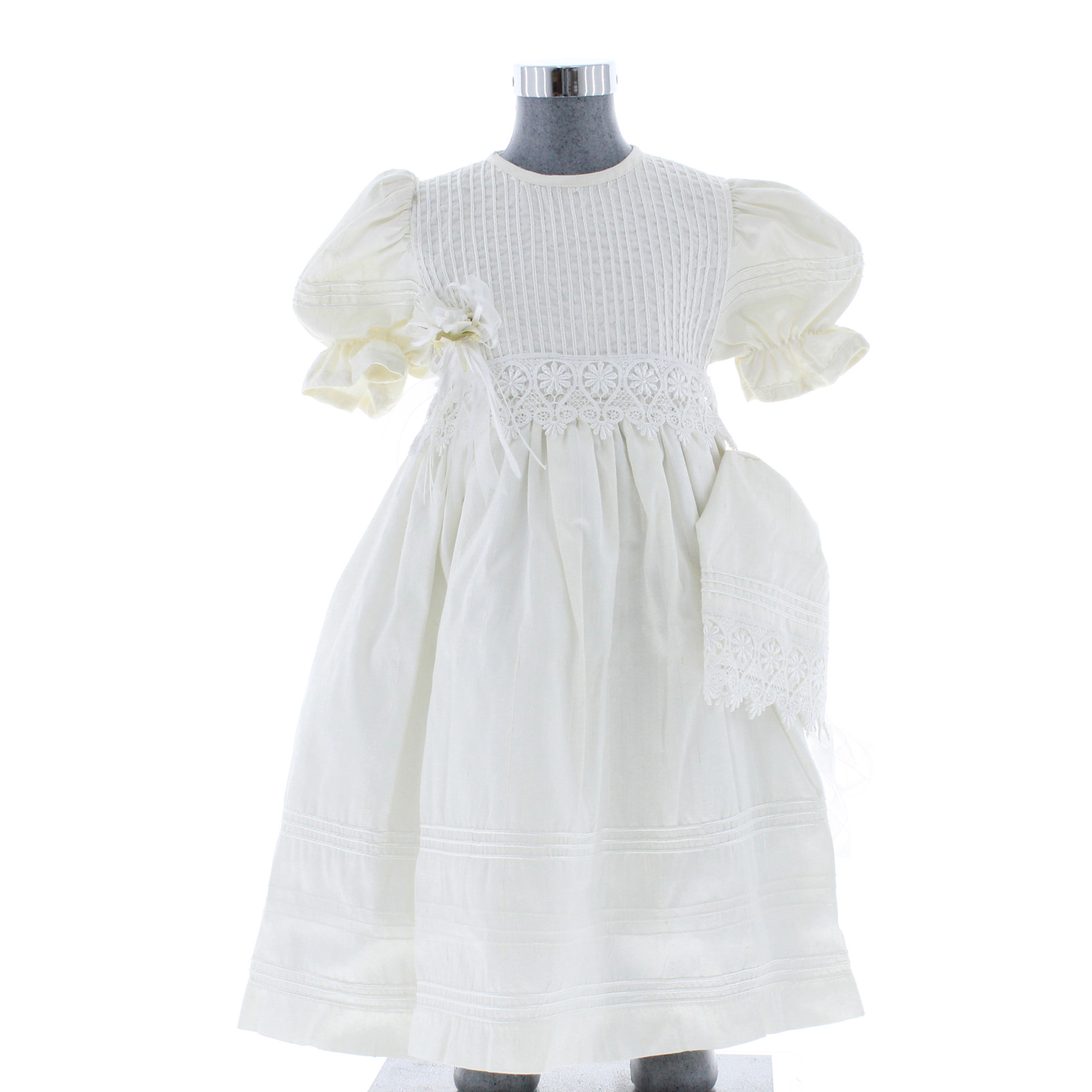 Foto 3 pulgar | Vestido Para Niña Bautizo Chicos Olé 2824 Marfil Elegante