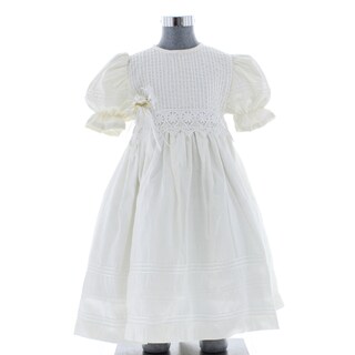 Foto 4 | Vestido Para Niña Bautizo Chicos Olé 2824 Marfil Elegante