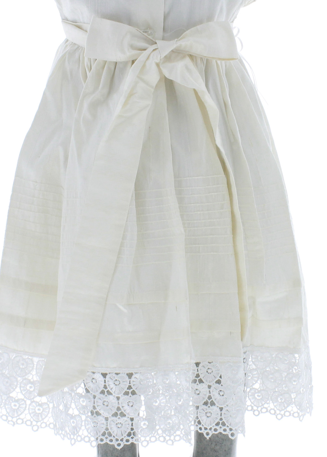Foto 6 pulgar | Vestido Para Niña Bautizo Chicos Olé 2825 Marfil Con Moño