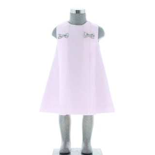 Foto 2 | Vestido Para Niña Chicos Olé 2888 Rosa Sin Manga Con Moños