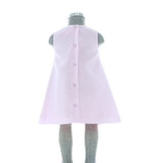 Foto 3 | Vestido Para Niña Chicos Olé 2888 Rosa Sin Manga Con Moños