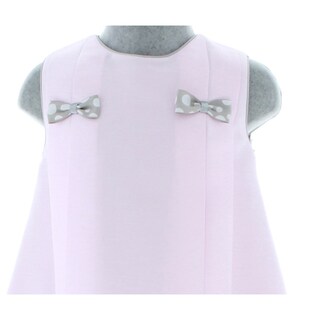 Foto 4 | Vestido Para Niña Chicos Olé 2888 Rosa Sin Manga Con Moños