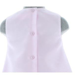 Foto 5 | Vestido Para Niña Chicos Olé 2888 Rosa Sin Manga Con Moños