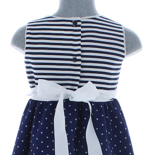 Foto 5 | Vestido Para Niña Chicos Olé 2941 Azul Sin Mangas