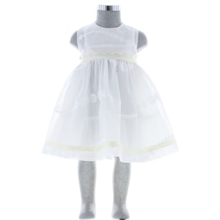 Foto 2 | Vestido Para Niña Chicos Olé 2944 Blanco Sin Mangas
