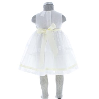 Foto 3 | Vestido Para Niña Chicos Olé 2944 Blanco Sin Mangas