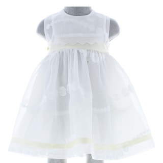 Foto 4 | Vestido Para Niña Chicos Olé 2944 Blanco Sin Mangas
