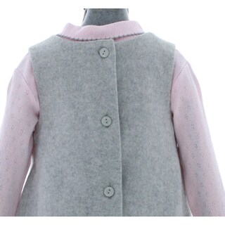 Foto 5 | Vestido Para Niña Chicos Olé 3229 Gris Manga Larga