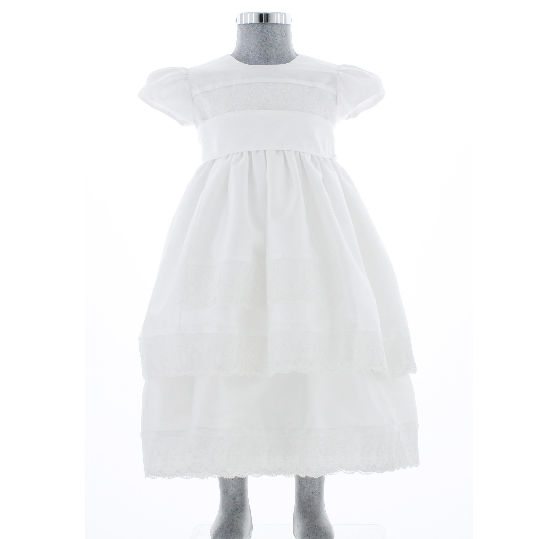 Foto 3 pulgar | Vestido Para Niña Chicos Olé 3277 Blanco Formal