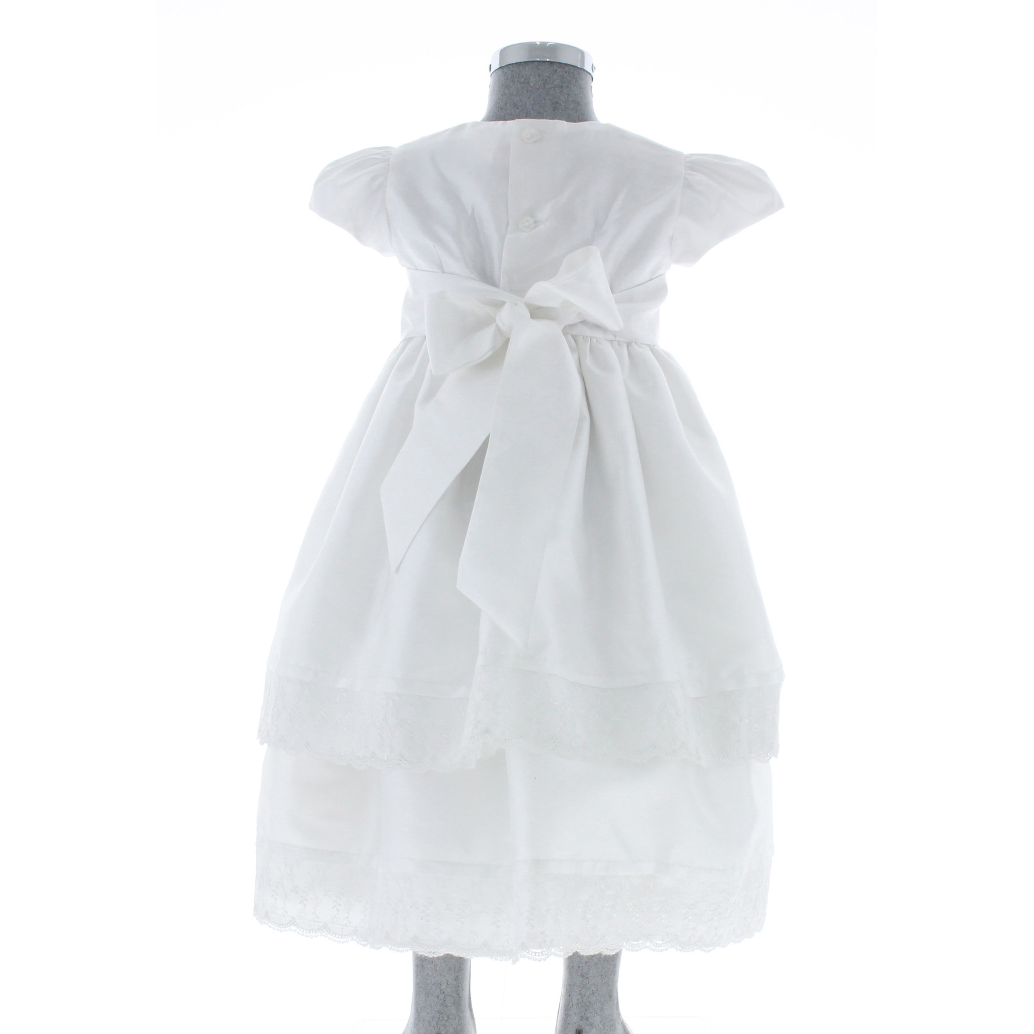 Foto 4 pulgar | Vestido Para Niña Chicos Olé 3277 Blanco Formal