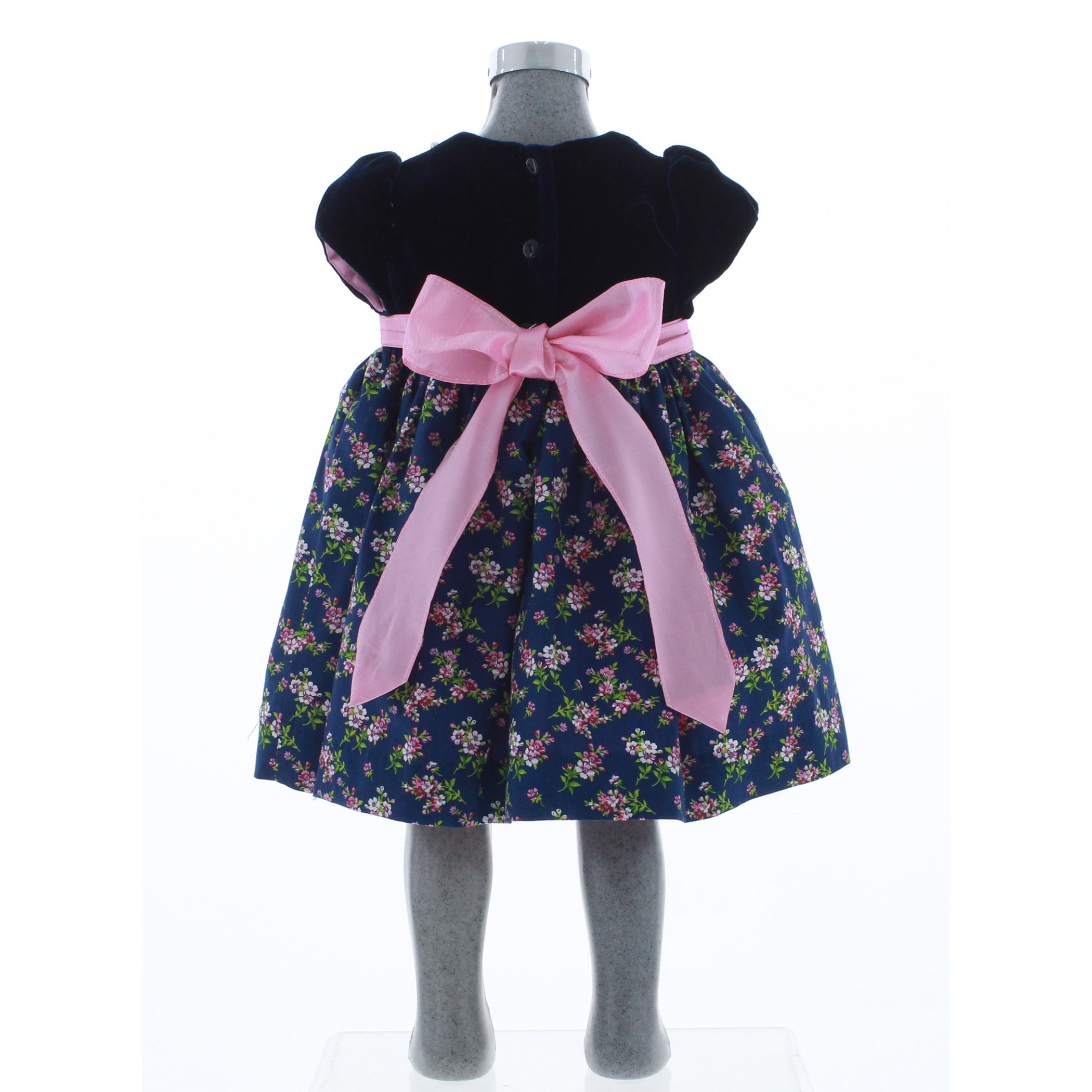 Foto 4 pulgar | Vestido Para Niña Chicos Olé 3715 Rojo De Cuadros