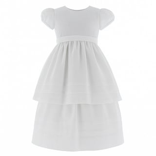 Foto 1 | Vestido Para Niña Chicos Olé 3276 Blanco Elegante