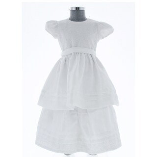 Foto 2 | Vestido Para Niña Chicos Olé 3276 Blanco Elegante