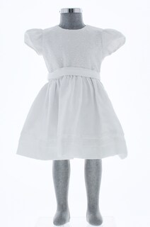 Foto 4 | Vestido Para Niña Chicos Olé 3276 Blanco Elegante