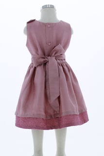 Foto 4 | Vestido Para Niña Chicos Olé 3275 Rosa Elegante