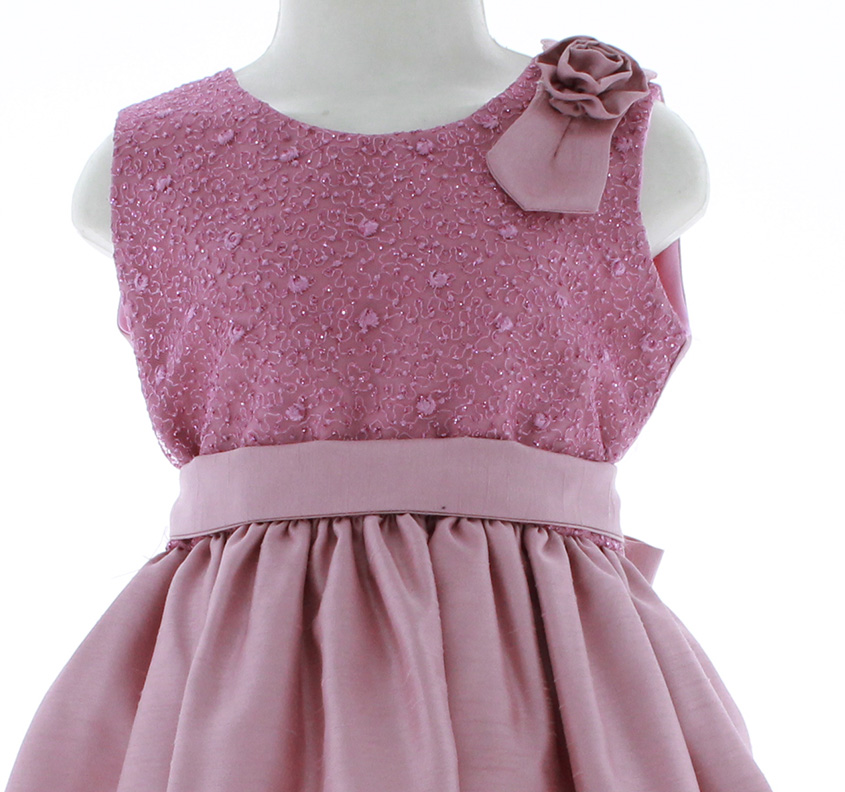 Foto 6 | Vestido Para Niña Chicos Olé 3275 Rosa Elegante