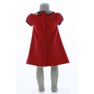Foto 3 | Vestido Para Niña Chicos Olé 3270 Rojo Con Moño
