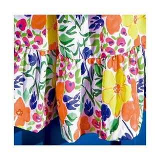 Foto 2 | Vestido Coqueta Para Niña De Poliéster Multi Con Estampado Floral
