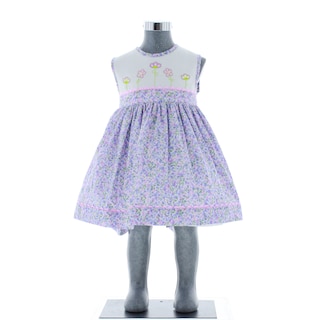 Foto 2 | Vestido Para Niña Chicos Olé 2837 Morado Flores
