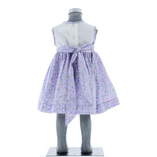 Foto 3 | Vestido Para Niña Chicos Olé 2837 Morado Flores