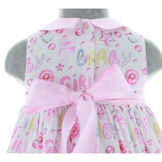 Foto 5 | Vestido Para Niña Chicos Olé 3434 Rosa Sin Mangas