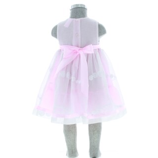 Foto 3 | Vestido Para Niña Chicos Olé 2942 Rosa Sin Mangas