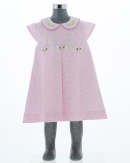 Foto 2 | Vestido Para Niña Chicos Olé 3528 Rosa Estampado De Mariposa