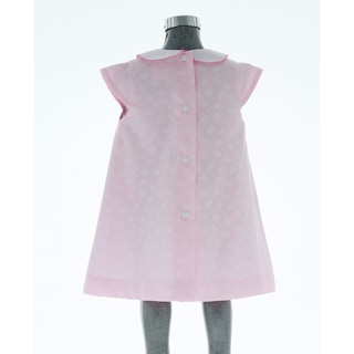 Foto 3 | Vestido Para Niña Chicos Olé 3528 Rosa Estampado De Mariposa