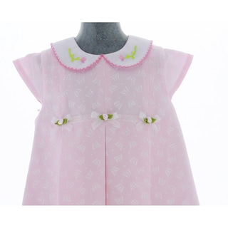 Foto 4 | Vestido Para Niña Chicos Olé 3528 Rosa Estampado De Mariposa