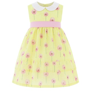 Foto 1 | Vestido Para Niña Chicos Olé 3529 Amarillo Sin Mangas