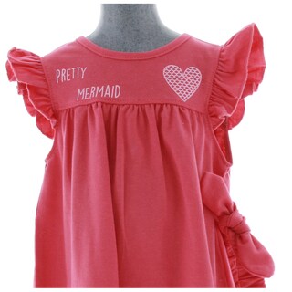 Foto 4 | Vestido Para Niña Chicos Olé 3473 Rosa Coral Con Banda Para Cabello