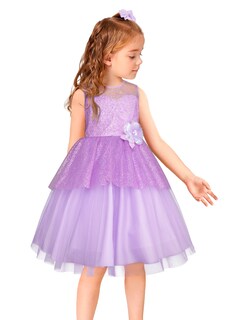 Foto 1 | Vestido Lila De Fiesta Para Niña Gerat