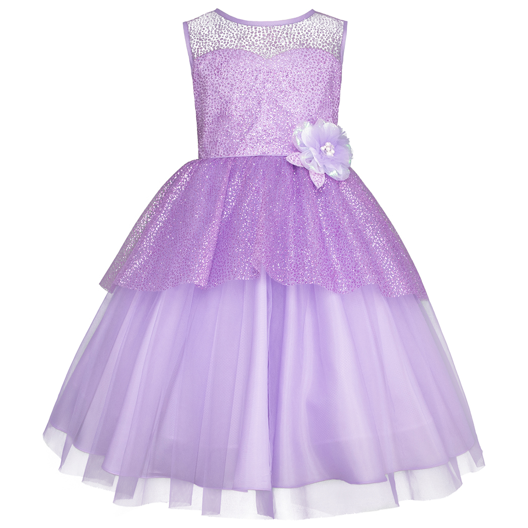 Foto 2 | Vestido Lila De Fiesta Para Niña Gerat