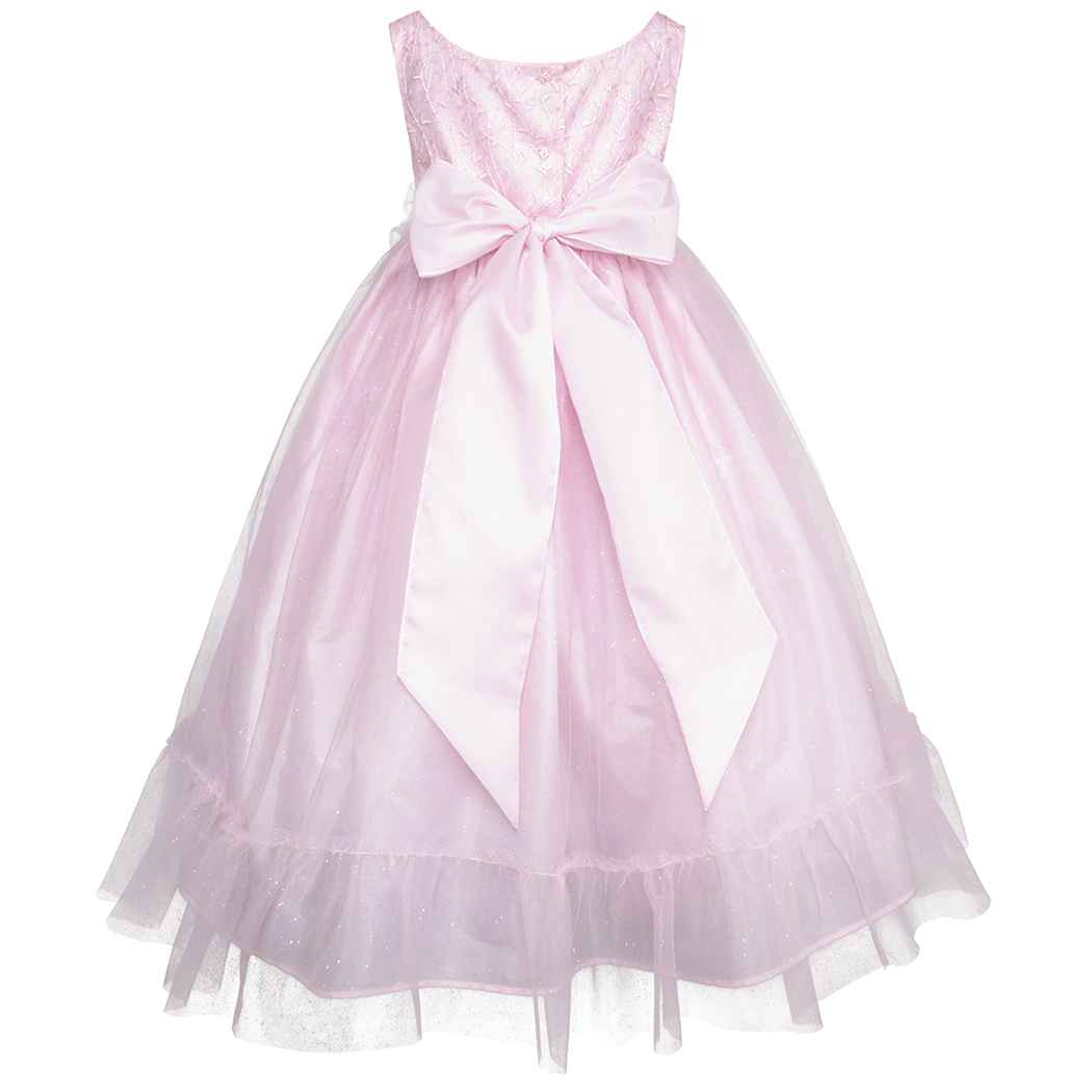 Foto 4 pulgar | Vestido Rosa Largo De Fiesta Para Niña Gerat
