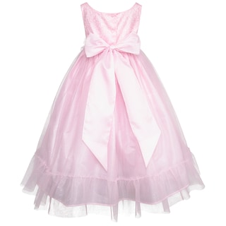 Foto 3 | Vestido Rosa Largo De Fiesta Para Niña Gerat