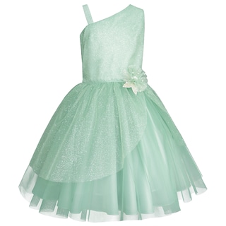 Foto 2 | Vestido Verde Menta Moderno Para Graduación De Niña Junior Gerat