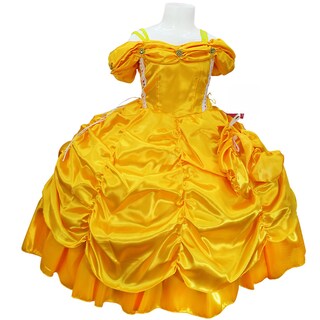 Foto 1 | Disfraz Bella Y Bestia Amarillo Niña Incluye Vestido Y Guantes