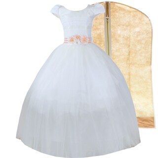 Foto 1 | Vestido Primera Comunión Blanco Niña + Incluye Crinolina Esp