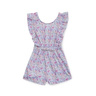 Foto 2 | Rumper Coqueta Para Niña De Poliéster Multi Con Estampado Floral