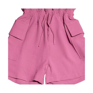 Foto 3 | Jumper Coqueta Para Niña De Poliéster En Fiusha Con Ajuste En Cintura