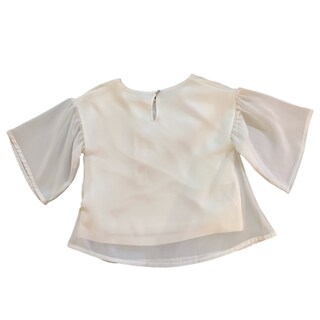 Foto 3 | Blusa Manga Olán Blanca Chic Boboli
