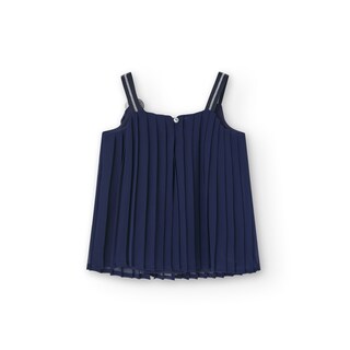 Foto 2 | Blusa Top de Gasa Plisada Boboli para Niña