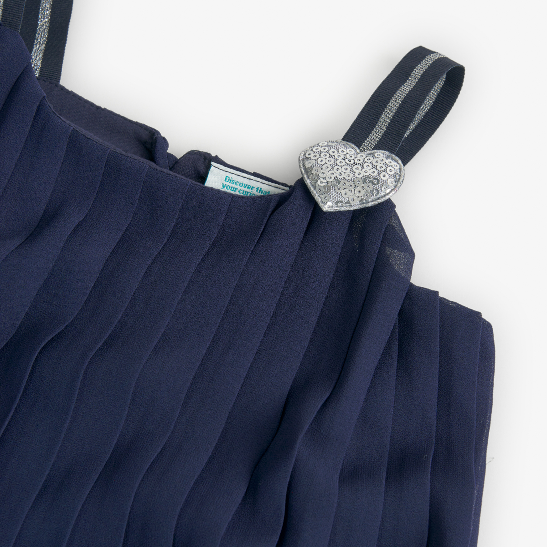Foto 5 pulgar | Blusa Top de Gasa Plisada Boboli para Niña