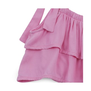 Foto 2 | Blusa Coqueta Para Niña De Rayón En Rosa Con Tirantes Ajustables